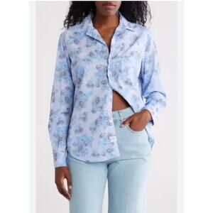 Frank & Eileen The Eileen Floral Button-Up Shirt - Medium (new)